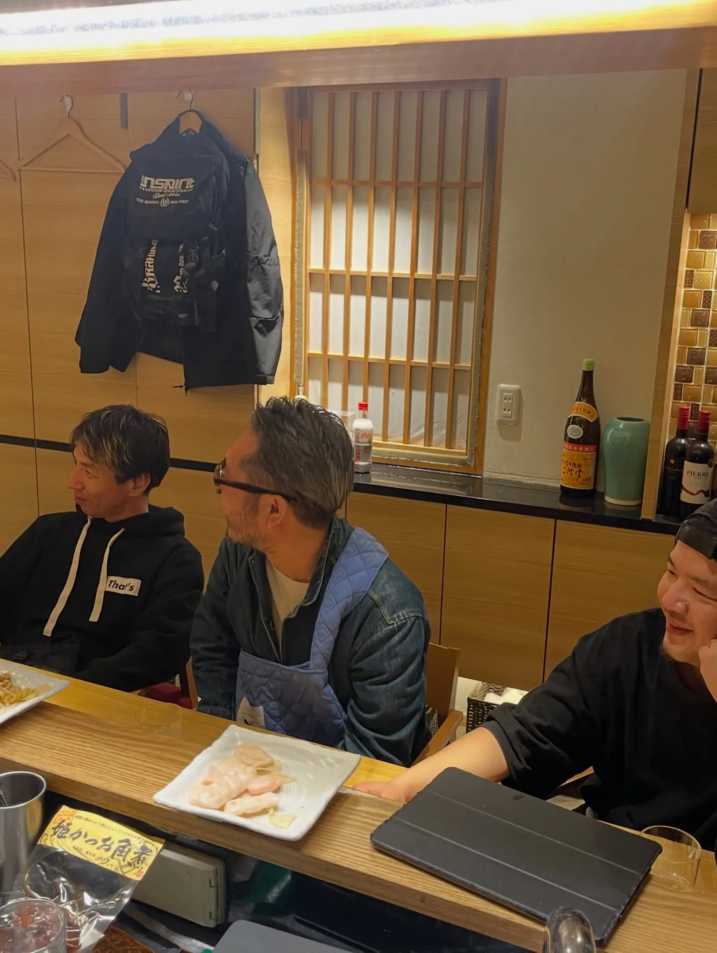 ご近所の同業様方お忙しいなか周年お祝いに来ていただき