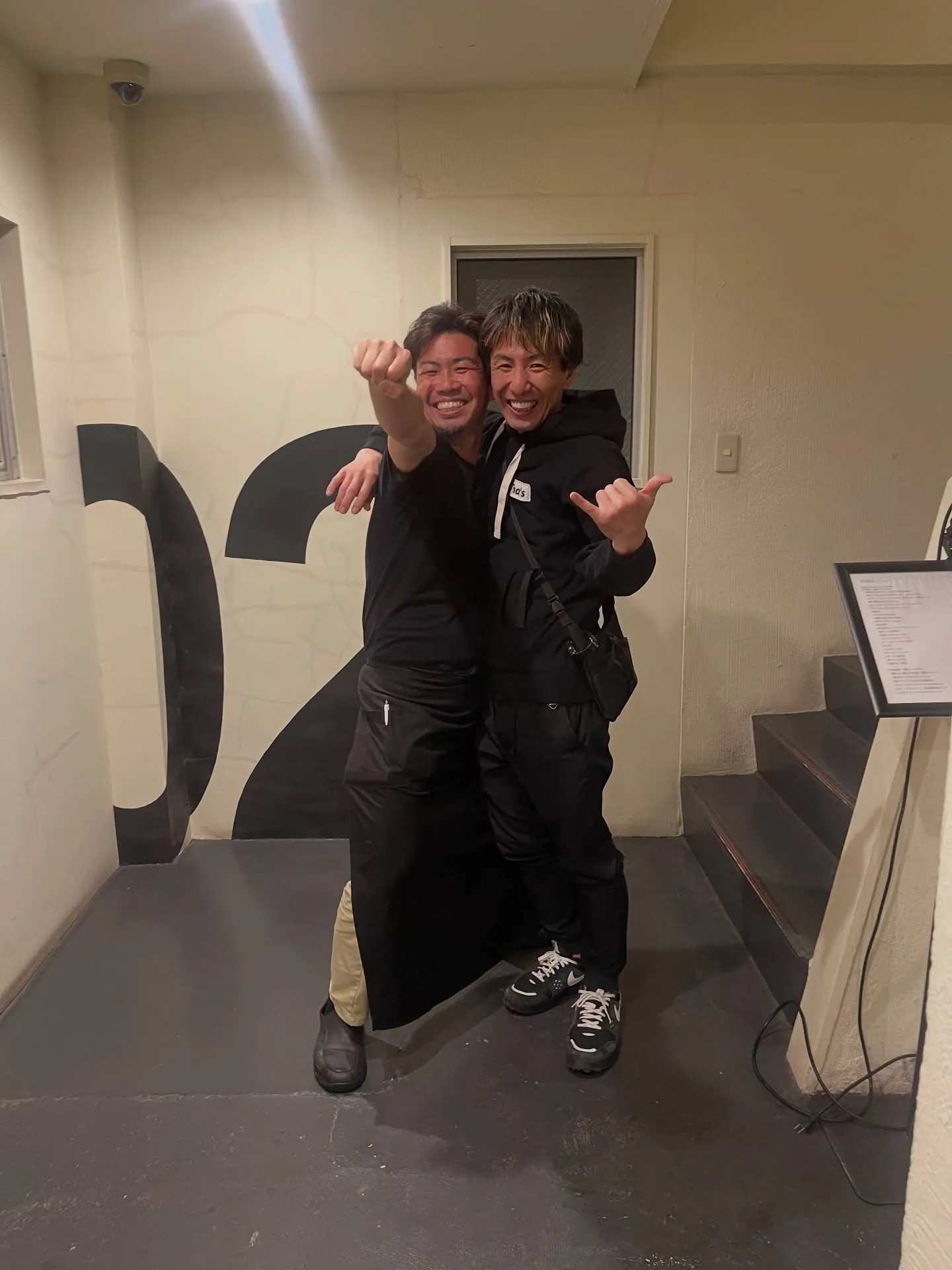 ご近所の同業様方お忙しいなか周年お祝いに来ていただき