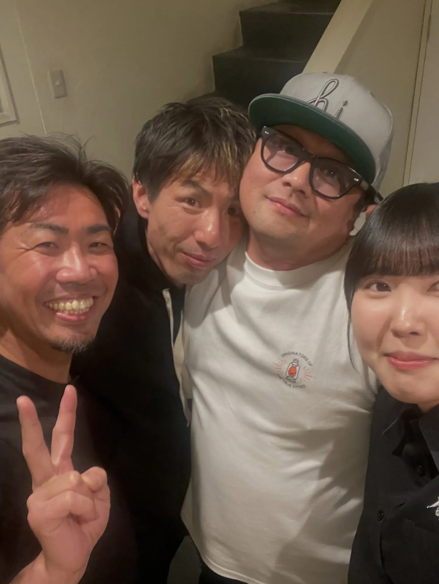 ご近所の同業様方お忙しいなか周年お祝いに来ていただき