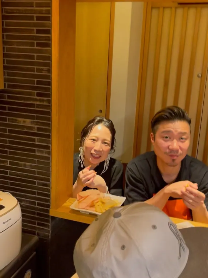 ご近所の同業様方お忙しいなか周年お祝いに来ていただき